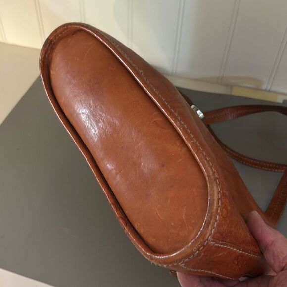 Vintage Fossil Brown Leather Purse - Picture 9 of 10